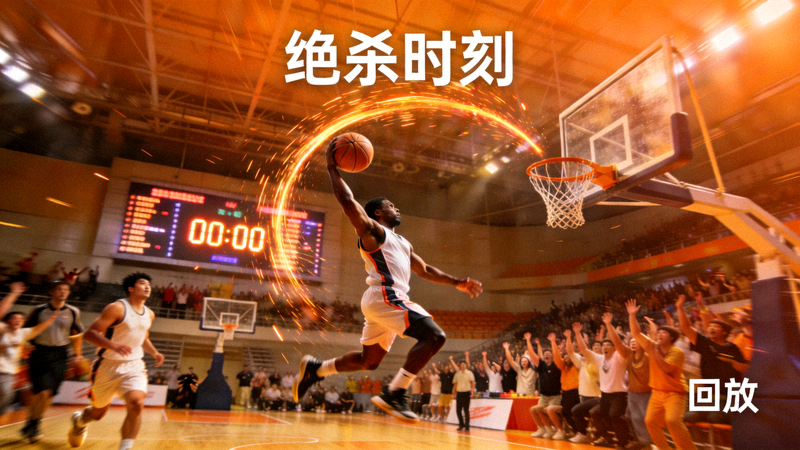 篮球比赛绝杀时刻回放视频缩略图